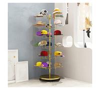 165cm Tall Hat Rack Stand Vertical, Metal Hat Tree Shelf for Hat Collection, Huge Capacity Storage for Home, Office, Gift Shops