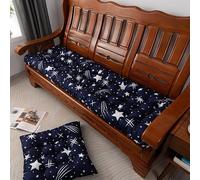 165cm thick bench cushion garden bench pad with tie down straps swing seat cushion rectangular 2/3 seater seat cushion pads for indoor and outdoor garden furniture patio #7.53 * 165cm