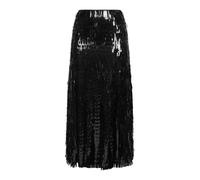 165Msk Sequin Midi Skirt, female, Self Portrait, Midi Skirts, Black, 2XS, Skirts 2XS