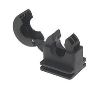 166-25700 Mounting bracket polyamide HelaGuard black UL94V-2 size: 13...