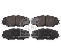 16650 FRONT AXLE BRAKE PAD SET, DISC BRAKE FEBI BILSTEIN