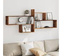 Wall Shelf Floating Shelf Hanging Wall Storage Shelf Engineered Wood vidaXL