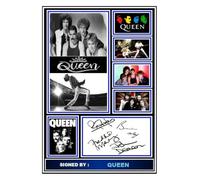 (167) Freddie Mercury Queen Music Legend Signed A4 Photograph (21 X 297 CM) Art Work Wall Art Display Great Gift Idea (REPRINT) #####