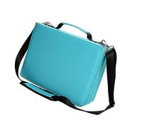 168/224 Slots Leather Marker Case with Shoulder Strap Large Multi-Layer Markers Holder Carrying Bag for Paint Brush Art Enthusiast Pen Case