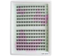 168 Clusters Of 10 11 12mm Eyelashes Of Natural False Eyelashes Can Meet The Needs Of Different Thicknesses And Lengths. PtZ315 (White, 17x13cm)