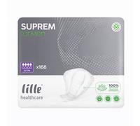 168 x Lille Suprem Light for Men | Extra | Incontinence Pads | 12 Packs of 14