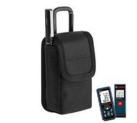 1680D Laser Measure Case Fits For BOSCH GLM20 Blaze 65ft Laser Distance Measure & DTAPE DT50 165ft Laser Measure & GLM100-23, With Pen Pocket, Belt Buckle & Carabiner, Protective Travel Storage Bag