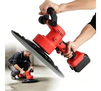 1680W Electric Plastering Machine, Electric Plastering Trowel, Electric Plastering Trowel with All-Copper Motor, for Building Walls with Mortar