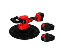1680W Electric Wall Plastering Tool with 6 Adjustable Speeds, Power Float Rendering, 80-200RPM Adjustable Speed, Trowel Cement Tool for Smooth Wall Finishing and Mortar Application(Battery - 2)