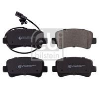 16843 BRAKE PAD SET, DISC BRAKE FITS FOR NISSAN INTERSTAR VAN DCI 110