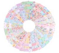 168Pcs Quilting Fabric,5 x 5Inch Charm Packs for Quilting,Cotton Fabric Squares Pre Cut Quilted Fabrics for Sewing Home Decor Scrapbooking Patchwork DIY Crafts(Style 2)