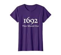1692 They Missed One T-Shirt, Women, Purple, Large