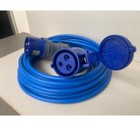 16A 20 Metre, ArcticFlex Cable, 1.5mm Caravan Motorhome 240V Mains Hook Up Cable EXTENSION Lead