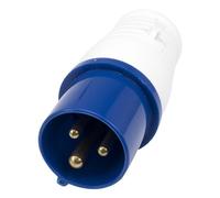 16A 2P E 3 pin 220-240V IP44 013 single phase splashproof industrial
