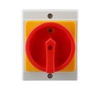 16A 3-Pin Rotary Main Switch IP65 Waterproof Isolator For AC Motors Pumps Solar Systems Indoor Outdoor Use Robust PC Housing