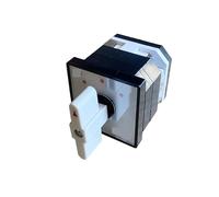 16A 380V LW12-16/1 Three Positions One Pole ON-OFF-ON Control electronic starter Circuit Silver Power Changeover Rotary Cam Switch