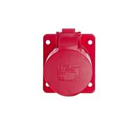 16A 5P Angled Panel Socket 415-6F87