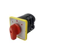 16A Cam Switch LW5 Three Positions 1-4P Dual Power Rotary Changeover Selector Motor Control Silver Contact(16A 1P)