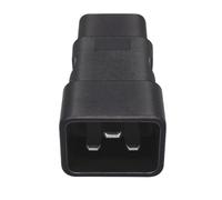 16A Electrical Power Adapter Highly Grade IEC320C20 3Pin to C19 Connector for Data Center Use PVC