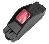 16A Heavy Duty Inline Cord Switch,Large Current in-Line On/Off Rocker Switch with Red Led Screw Terminal