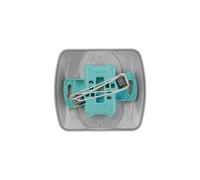 16A IP20 Double Socket B/U Satin Simon Akord AG2/29