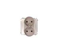 16A IP20 Double Socket with Simon Basic BMGZ2MZ.01/29