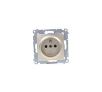16A IP20 Single Socket with Simon 54 DGZ1CZ.01/44