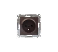 16A IP20 Single Socket with Simon 54 DGZ1CZ.01/46