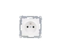 16A IP20 Single Socket with Simon 54 Panel DGZ1Z.01/11