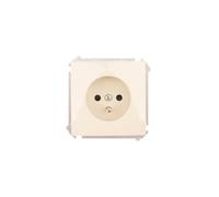 16A IP20 Single Socket with Simon Basic BMGZ1Z.01/12