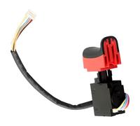 16a Plastic Drill Black/red Construction for Sb12bl Sb18lbl Bs18lblq Ssd12bl Bs12blq - 7. 2-24v Powermaxx Cordless Metal Switch Trigger(2PCS)