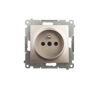 16A single socket with cover Simon 54 DGZ1Z.01/44