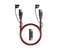 16AWG Quick Connecting Harness Plug Wire Extension Cord with Waterproof Cap Easy to Installation Battery Charging Cable