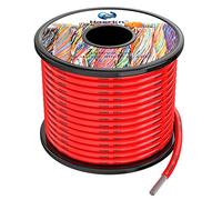 16awg Silicone Electrical Wire Cable 50ft Red 16 Gauge Hookup Wires kit Stranded Tinned Copper Wire Flexible and Soft High Temperature Resistance