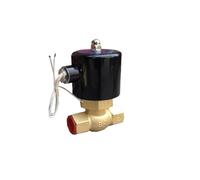 16bar High Temperature 2 Way Water Steam Solenoid Valve for Hot Water 1/2 3/4 Orifice 17mm US-15/20 Normal Close Brass Valve(3/4",DC24V)