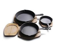 (16cm) 3PCS Frying Pan Non Stick Home Kitchen Cookware Set