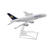 16cm For Lufthansa Airbus A340 Airbus Aircraft Model 1 400 Die-cast Metal Aircraft Static Model Display Gift Miniatures Set(087)
