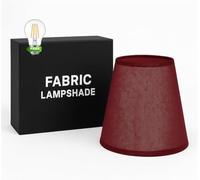 16cm Small Modern Burgundy Coolie Light Shade,Home Décor & Improvement