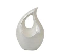 16cm White Teardrop Adult Urn Cremation Urn for Human Ashes Memorial