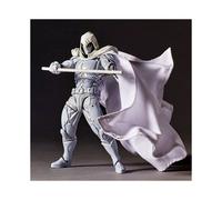 (16cm, WITH BOX) Moon Knight Figure Revoltech Amazing Yamaguchi Marc Spector Action Figurine Collection Ornament Model