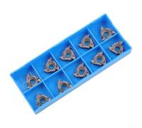 16ER AG60-S Carbide Insert 10pcs, Thread Turning Insert for 16ER AG60 Tool, Metric 60 Degree 0.5-3.0 Pitch, High Grip & Wear Resistant for