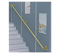 16ft, 14ft, 12ft, 10ft, 8ft, 7ft, 6ft, 5ft, 4ft, 2ft Long Metal Railing for Indoor Use, Safe WallMounted Support Bar for Seniors, Kids, and Disabled, Color: Black, Size: 21ft/6.4m