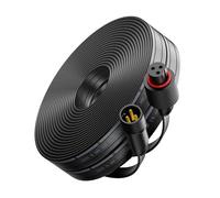 16FT Extension Cable for Govee Permanent Outdoor Lights Series: IP68 Waterproof 3-Pin Extension Cable Compatible with Govee H705A-F, H706A-C, H805A-C, H703A-B, H7067-69, Dots String Lights, Black