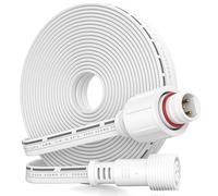 16ft Extension Cord for E-fy E22, S4 - HP5 Outdoor Permanent Lights, IP68 Waterproof Extension Cord Compatible with E-fy E22/S4 for Christmas Holiday (Extension Cord