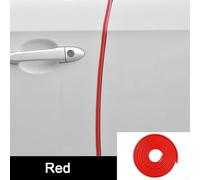 16ft Rubber Seal Strip for Car Door for Edge Guard and Molding Trim Protector U Shape for Vehicle Doors (Red)