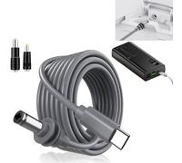 16FT Starlink Mini Cable, 5M Starlink Mini USB C to DC Power Cable, Compatible with 100W+ Power Bank and PD Charger, Outdoor Waterproof Starlink Mini Accessories