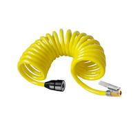 16ft Tire Inflation Hose Heavy Duty Air Compressor Air Inflator Connector Replacement Inflator Inflatable Hose for Vehicle Tires