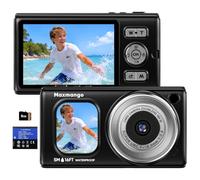 16FT Underwater Digital Camera, 4K 48MP 1500mAh Removable Battery 18X Zoom