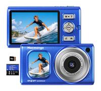 16FT Underwater Digital Camera, 4K 48MP 1500mAh Removable Battery 18X Zoom