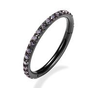 16G Cartilage Earring Hoop Conch Piercing Jewelry Conch Cartilage Earring Hoop Conch Earring Hoop Earring for Women Nose Rings Nose Hoop Helix Lobe Earring Snug Nose Ear Piercing Jewelry Black 12mm